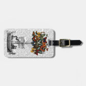 バタフライ飛行船 ラゲッジタグ (正面横)