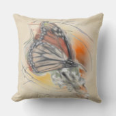 バタフライ魔法 クッション (正面)