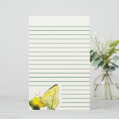 バタフライ1が並んだ 便箋 (スタンド正面)