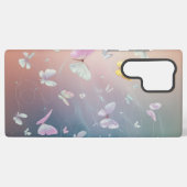 バタフライ1の電話ケース SAMSUNG GALAXYケース (裏面横)