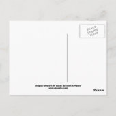 バタフライ1はがき ポストカード (裏面)