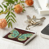 バタフライ1キーチェーン キーホルダー (側面)