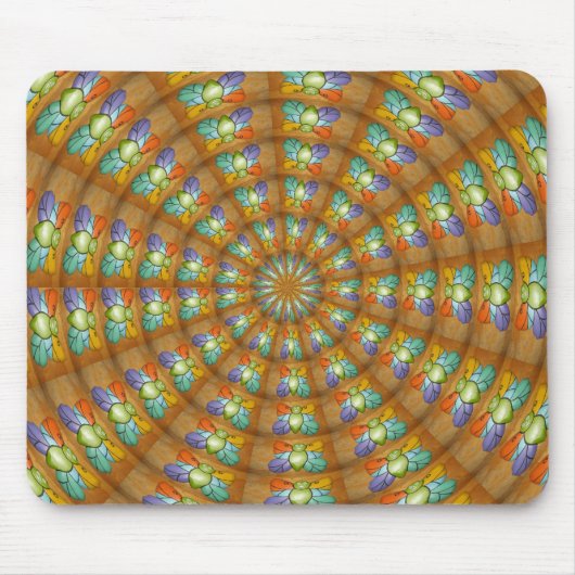 バタフライ1マウスパッド マウスパッド (正面)