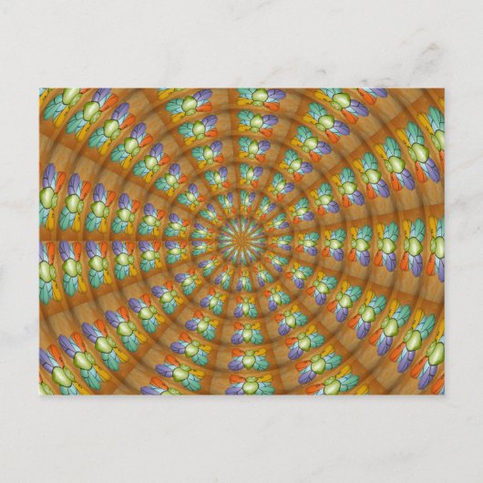 バタフライ1葉書 ポストカード (正面)