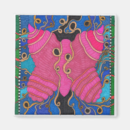 バタフライ1 マグネット