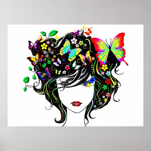 バタフライ1Aポスター ポスター (正面)