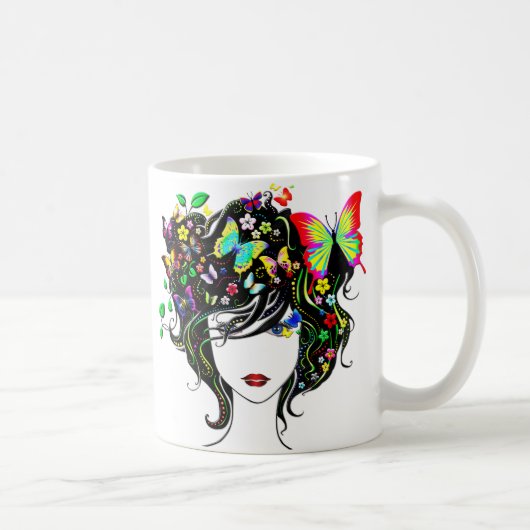 バタフライ1Aマグカップ コーヒーマグカップ (右)