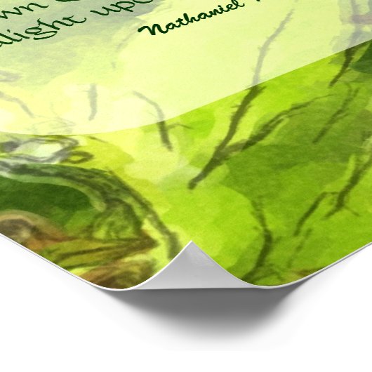 バタフライ2ハピネス感動的引用文 ポスター (角)