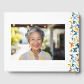 バタフライ2写真葬式ゲストブック ゲストブック (裏面)