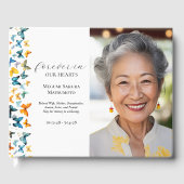 バタフライ2写真葬式ゲストブック ゲストブック (正面)