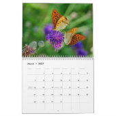 バタフライ2025 カレンダー (3月 2027)