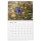 バタフライ2025 カレンダー (2月 2027)