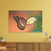バタフライ2 キャンバスプリント (インサイチュ (リビング))