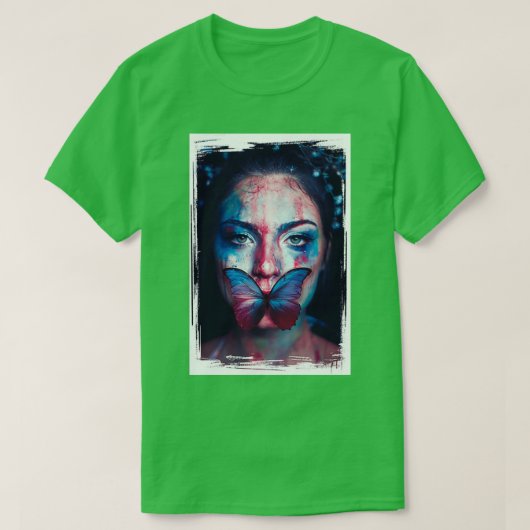 バタフライ501 Tシャツ (デザイン正面)