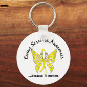 バタフライ6.1ユーイング肉腫 キーホルダー (正面)