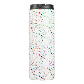 バタフライ（ばちゃばちゃ）跳ねる熱タンブラー タンブラー (裏面)