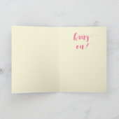 バタフライ – もし何秋?感動的引用文 カード (内部)