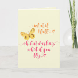 バタフライ – もし何秋?感動的引用文 カード