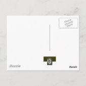 バタフライ&アザミハガキ ポストカード (裏面)