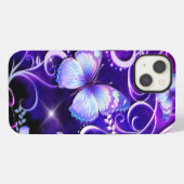 バタフライ アート 3 iPhoneケース (裏面横)