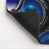 バタフライ アート 44 マウスパッド (コーナー)