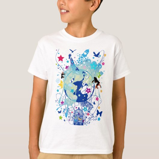 バタフライ・エフェクト Tシャツ (正面)