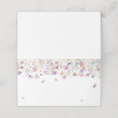 バタフライ ガーデン フローラル プレース プレイスカード (外部開封)