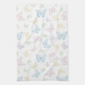 バタフライ キッチン ティー タオル (縦)