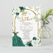 バタフライ・キンセ・バイリンガル招待状 招待状 (スタンド正面)