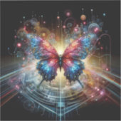 バタフライ🦋 シール (正面)