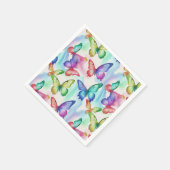 バタフライ スタンダードカクテルナプキン (角)