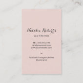 バタフライ&ストーンライフコーチウェルネスヨガスパ 名刺 (裏面)