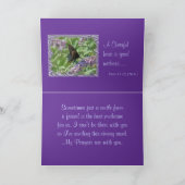 バタフライ チア - カスタマイズ カード (内部)