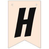 バタフライ，バニングバナー バンティングフラッグ (第2の旗)