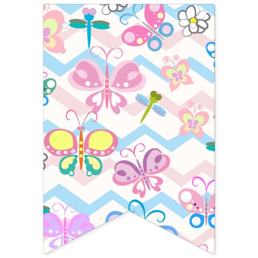 バタフライ，バニングバナー バンティングフラッグ (第16の旗)