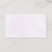 バタフライ パープル ピンク おむつくじ エンクロージャーカード (裏面)