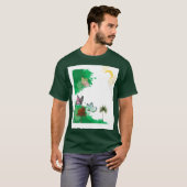 バタフライ・パーム・ティー Tシャツ (正面フル)