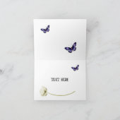 バタフライ ヒーリング カード (内部)