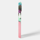 バタフライ、ピンクの水色のバラとアネモネの花 Case-Mate iPhoneケース (裏面 / 右)