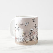 バタフライ ブリス コーヒーマグ コーヒーマグカップ (正面左)