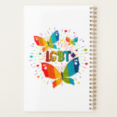 バタフライ プライド 愛は愛だ LGBT アウェアネス プランナー手帳 (裏面)