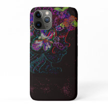 バタフライ プリンセス iPhoneケース