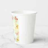 バタフライ ベイビー ガール 1歳の誕生日パーティー 紙コップ (左)