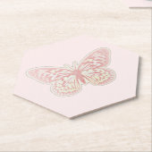 バタフライ ペーパーコースター (アングル)