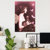 バタフライ ポスター (ホームオフィス)