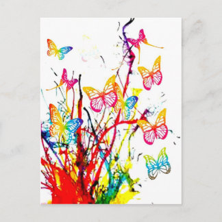バタフライ ポストカード