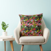 バタフライ&ポピー クッション (椅子)