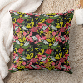 バタフライ&ポピー クッション