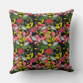 バタフライ&ポピー クッション (裏面)