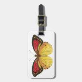 バタフライ ラゲッジタグ (正面縦)